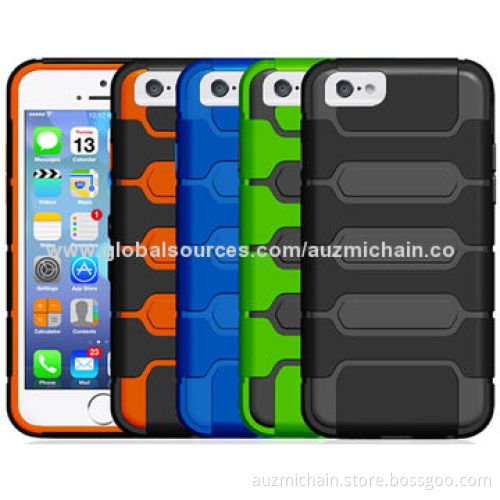 Fashion Design 2-in-1 Brand New PC Cases for iPhone 6 from Scratches, Shocks, Collisions